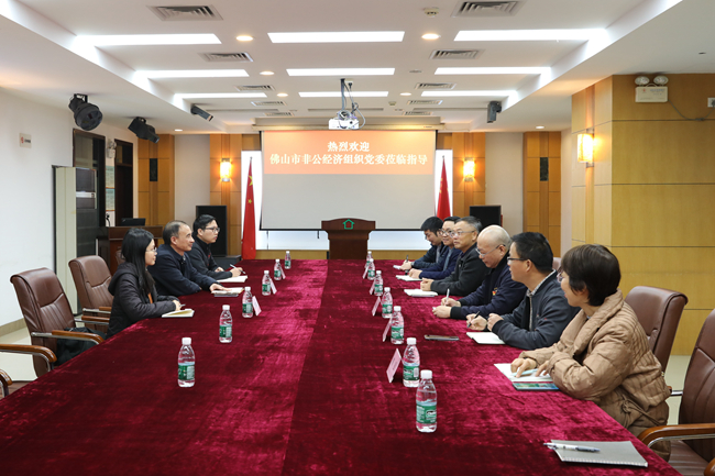 強黨建，促發(fā)展——佛山市非公經(jīng)濟組織黨委蒞臨我司指導